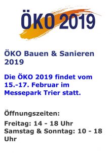 Öko Messe Trier 2019 Infos